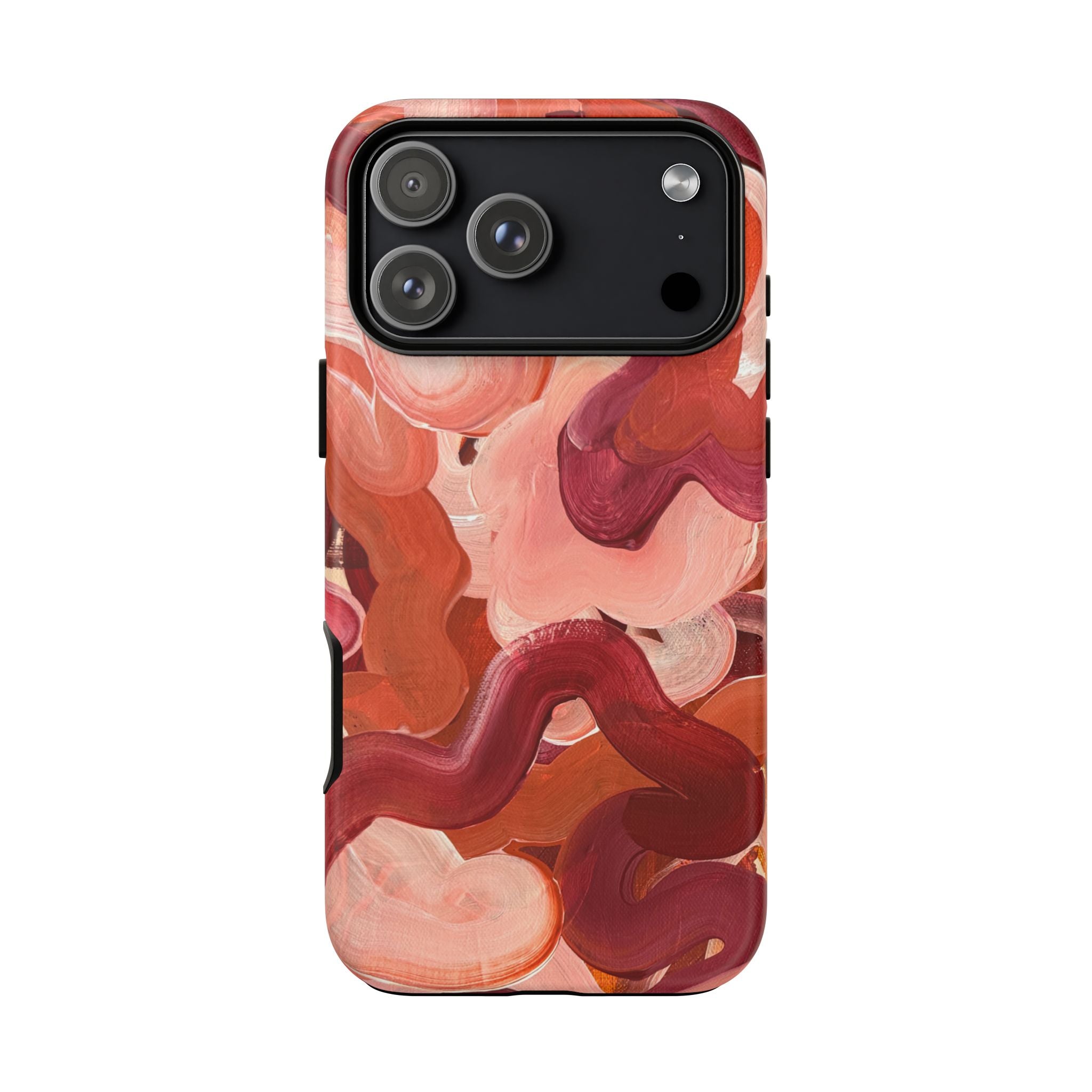 Slow Burn | Abstract Art Tough Phone Case - Tessa Anne Creative