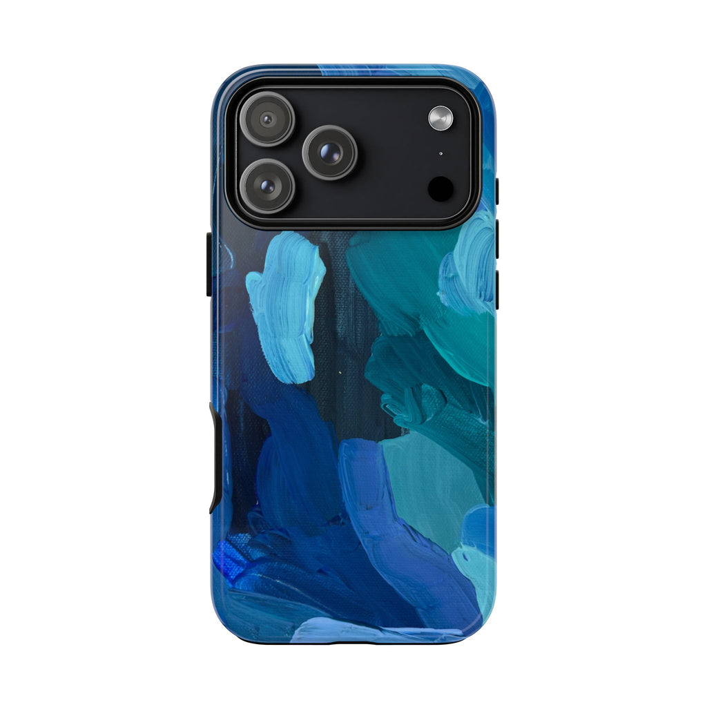 Ocean Days | Abstract Art Tough Phone Case - Tessa Anne Creative