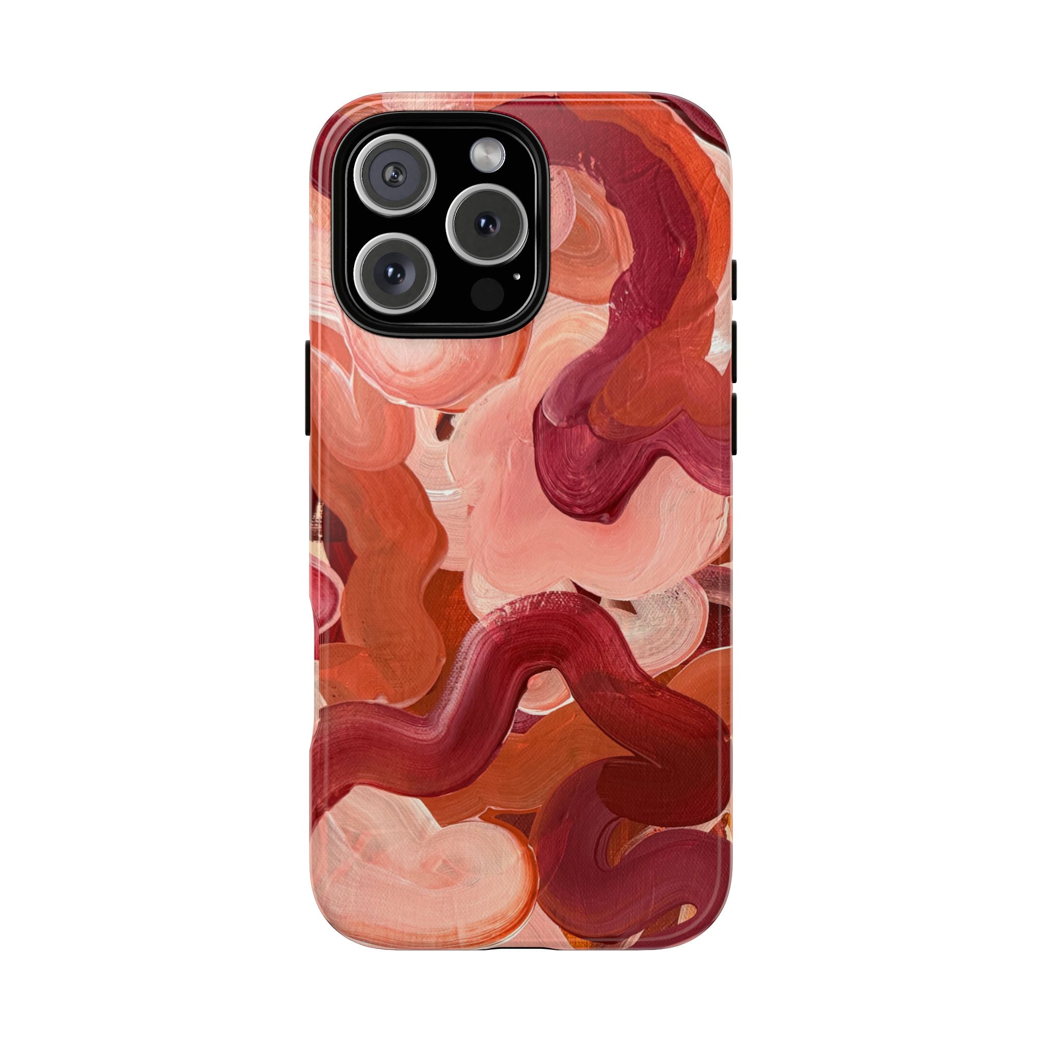 Slow Burn | Abstract Art Tough Phone Case - Tessa Anne Creative