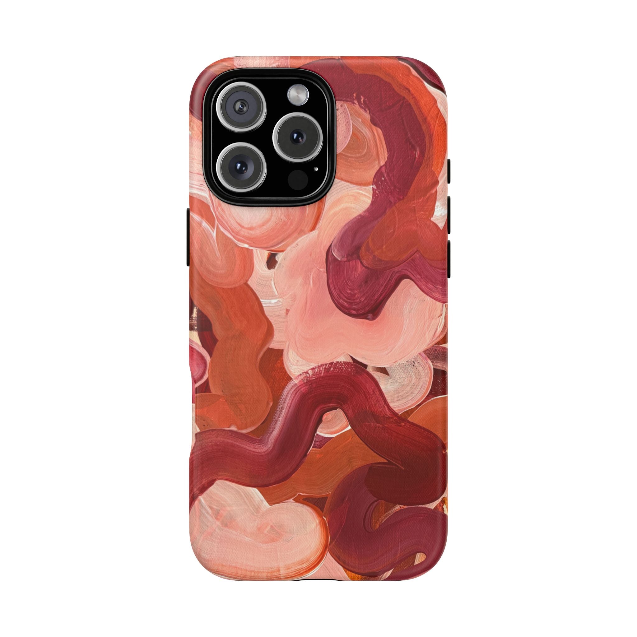 Slow Burn | Abstract Art Tough Phone Case - Tessa Anne Creative