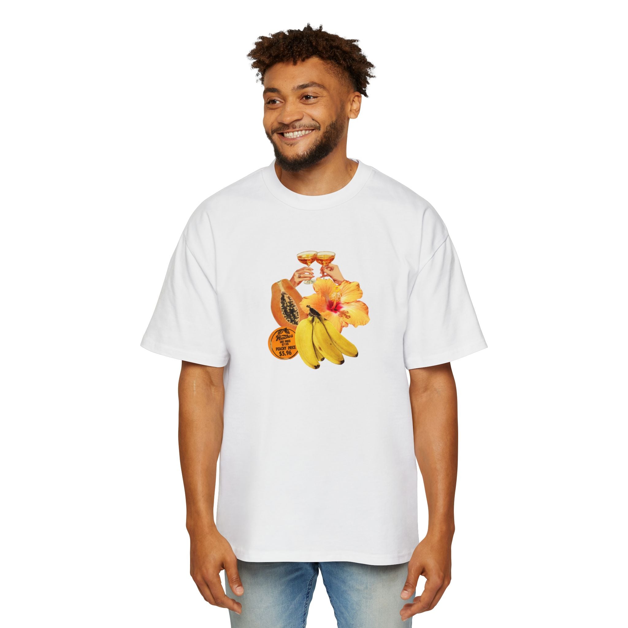 It's Pina Colada Time | Oversized T-Shirt - Tessa Anne Creative