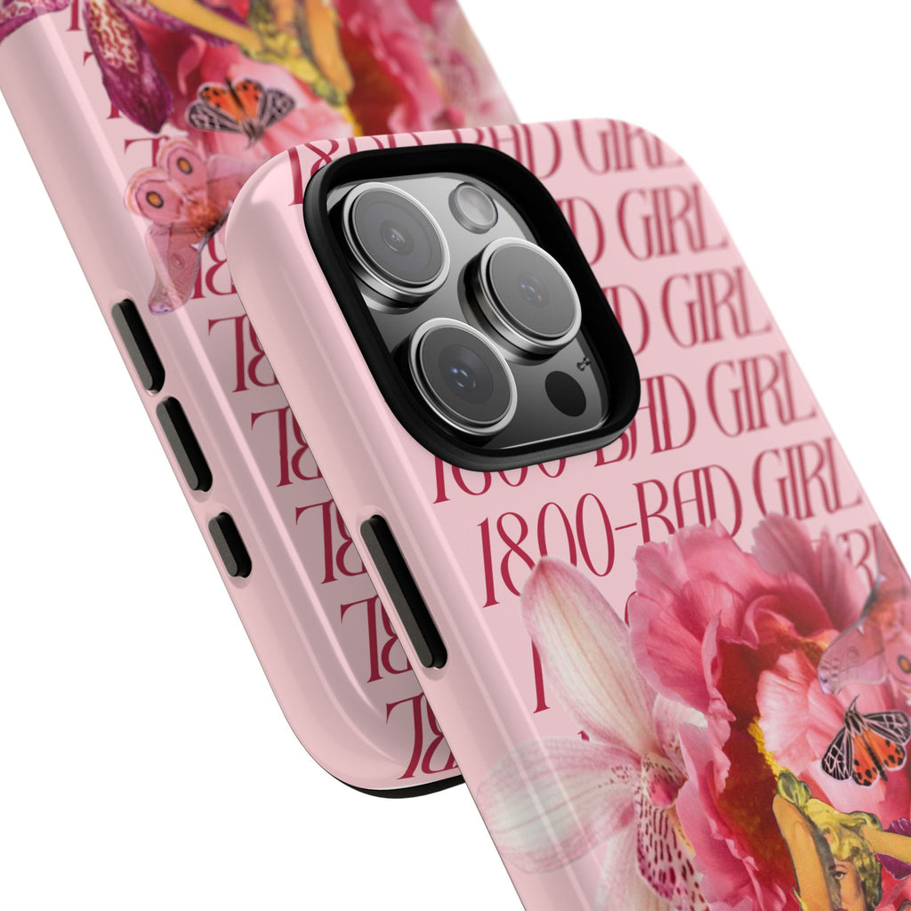 1800 - Bad Girl | Collage Art Tough Phone Case - Tessa Anne Creative