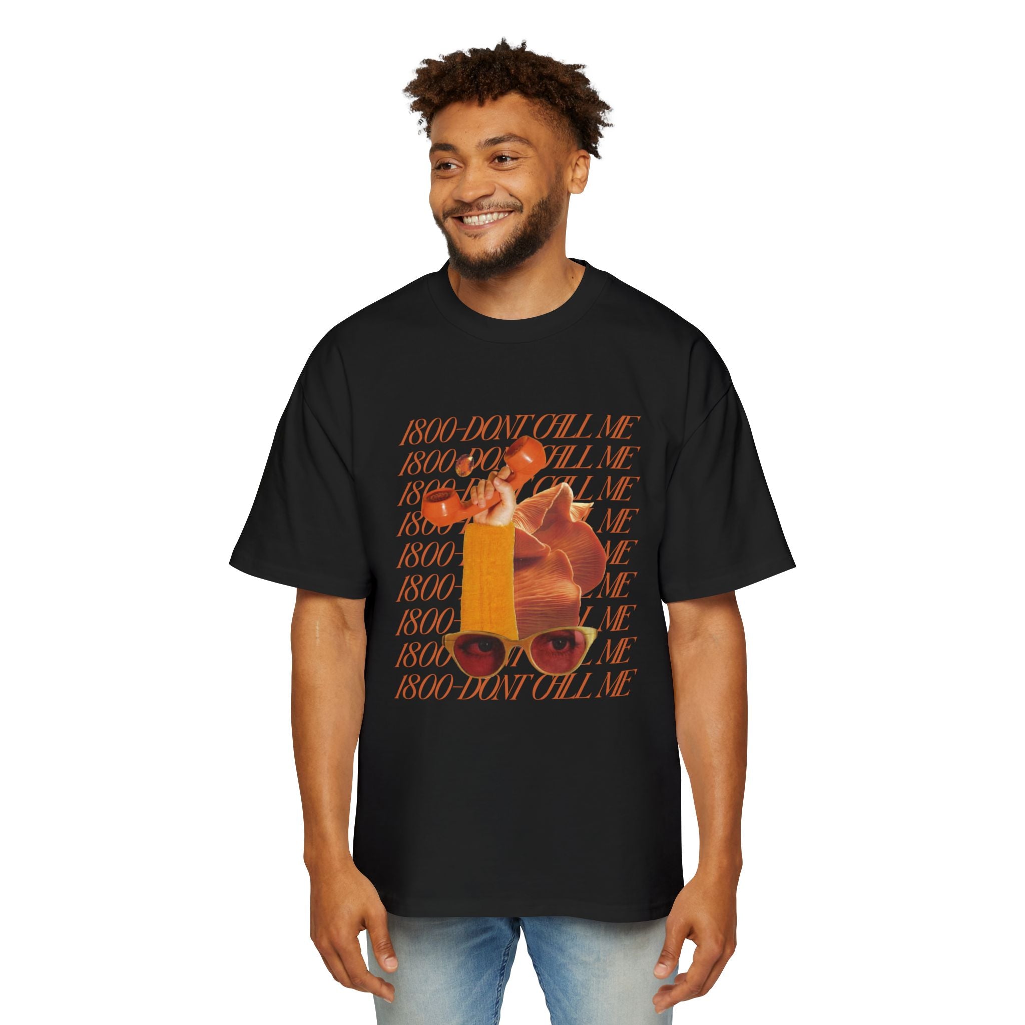 1800 - Don't Call Me Oversized T-Shirt - Tessa Anne Creative