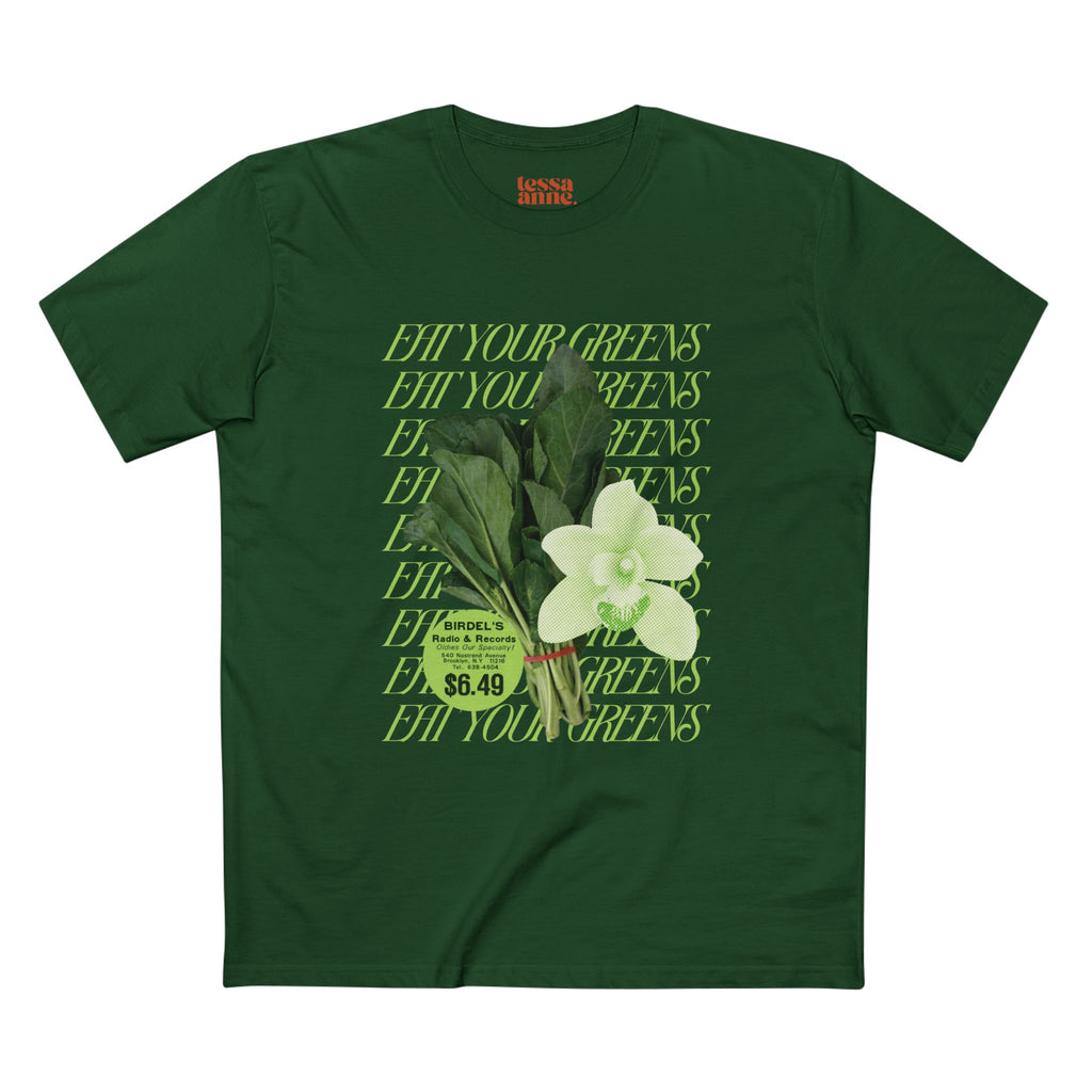 Eat Your Greens | Everyday T-shirt - Tessa Anne Creative