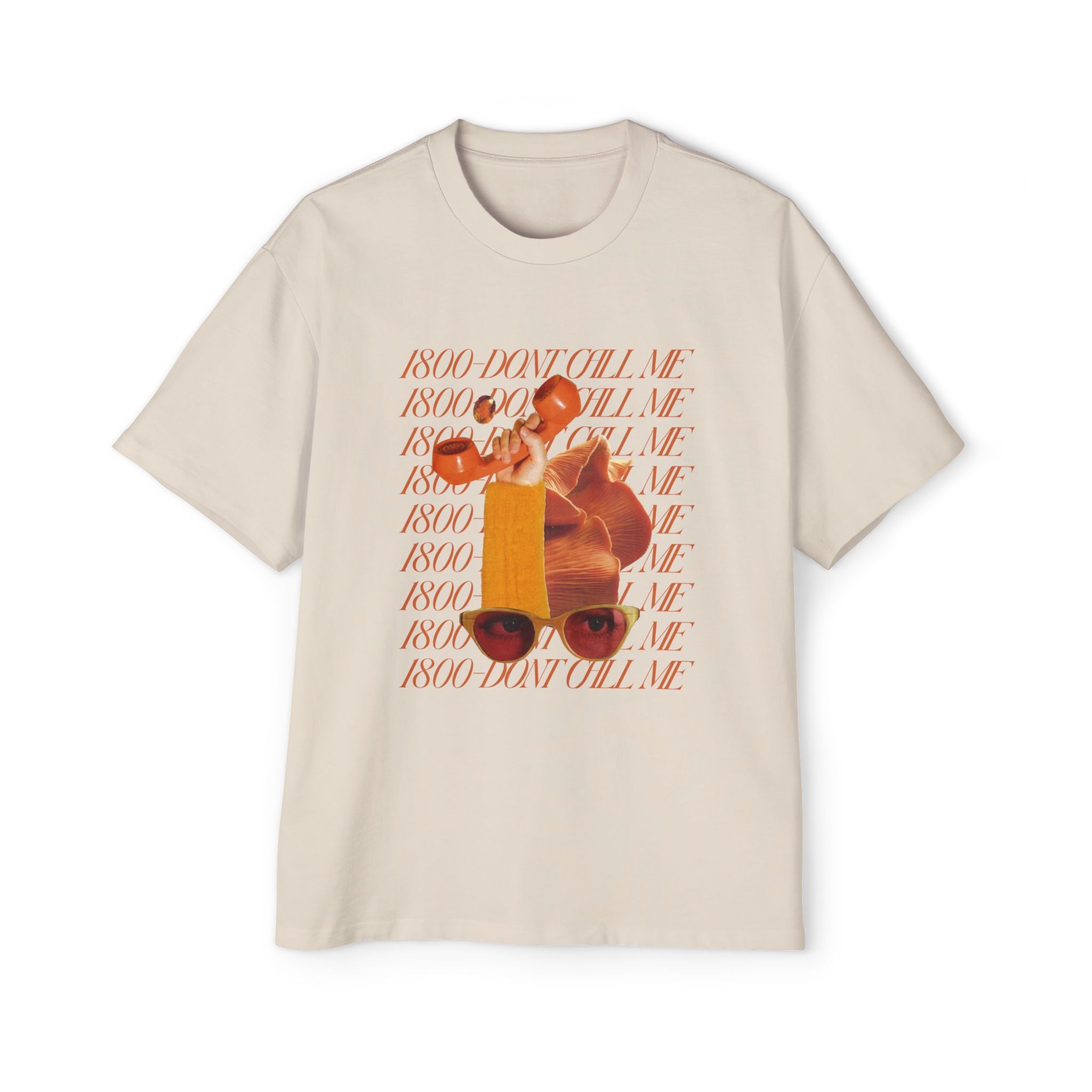 1800 - Don't Call Me Oversized T-Shirt - Tessa Anne Creative