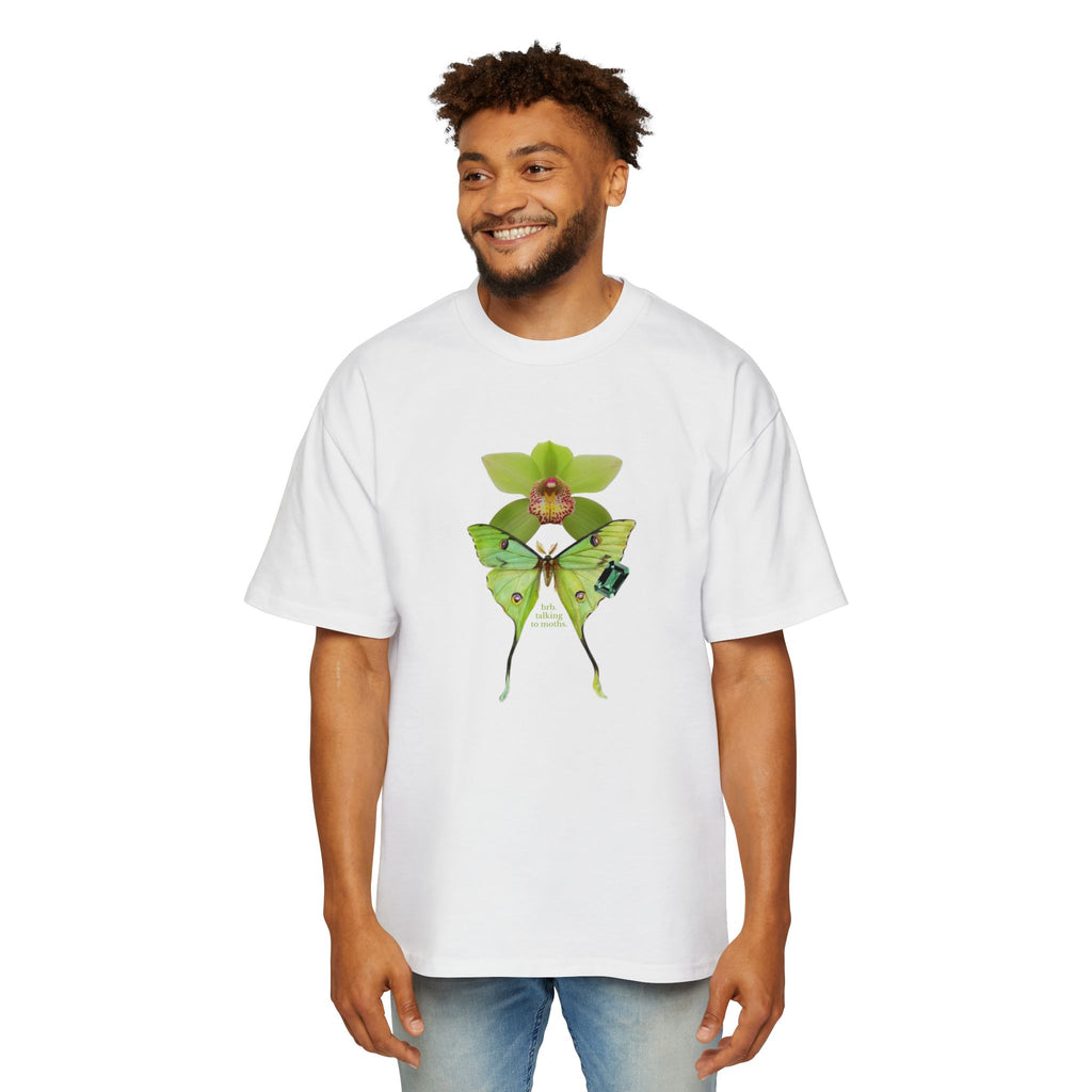 BRB. Talking to Moths | Oversized T-Shirt - Tessa Anne Creative