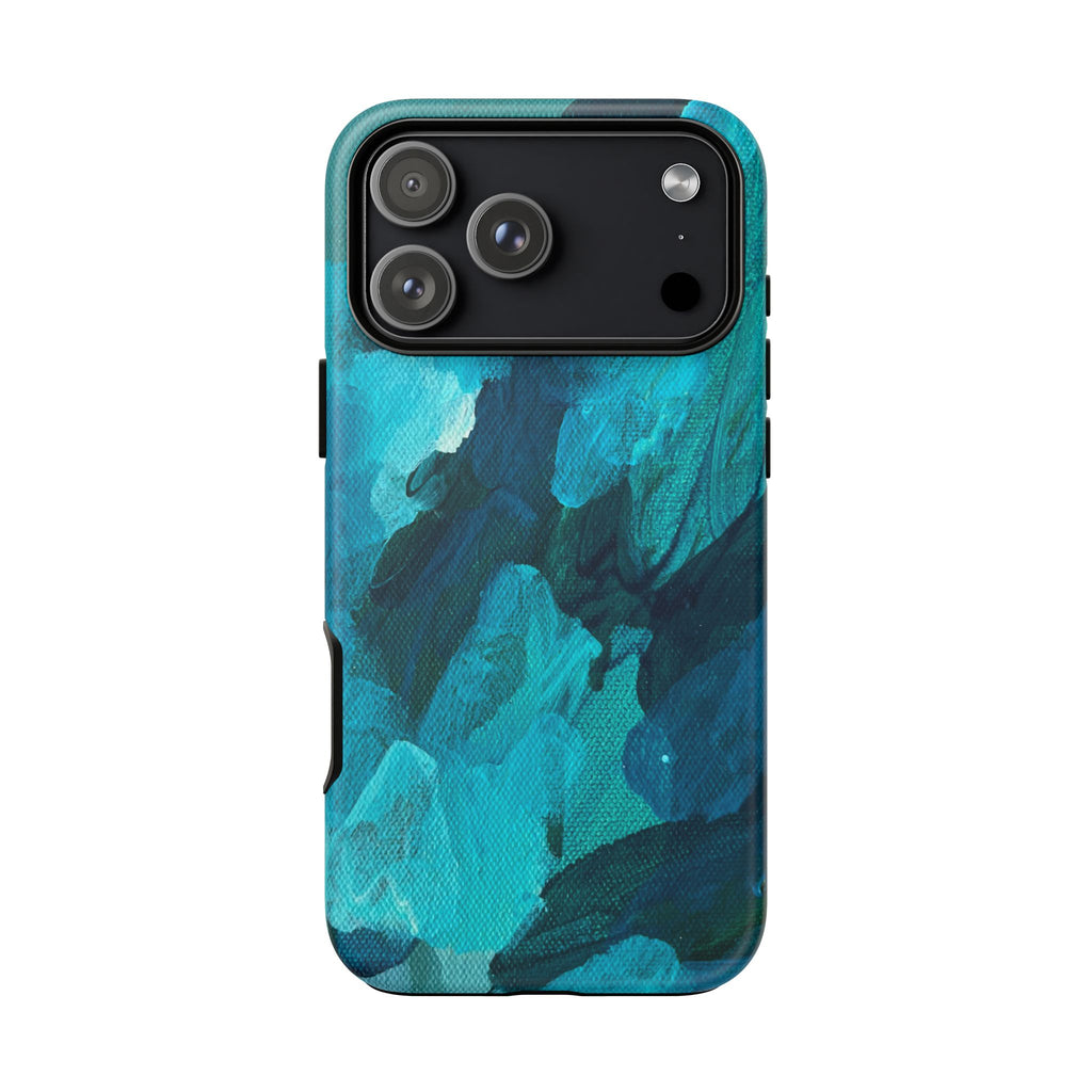 Tidal River | Abstract Art Tough Phone Case - Tessa Anne Creative