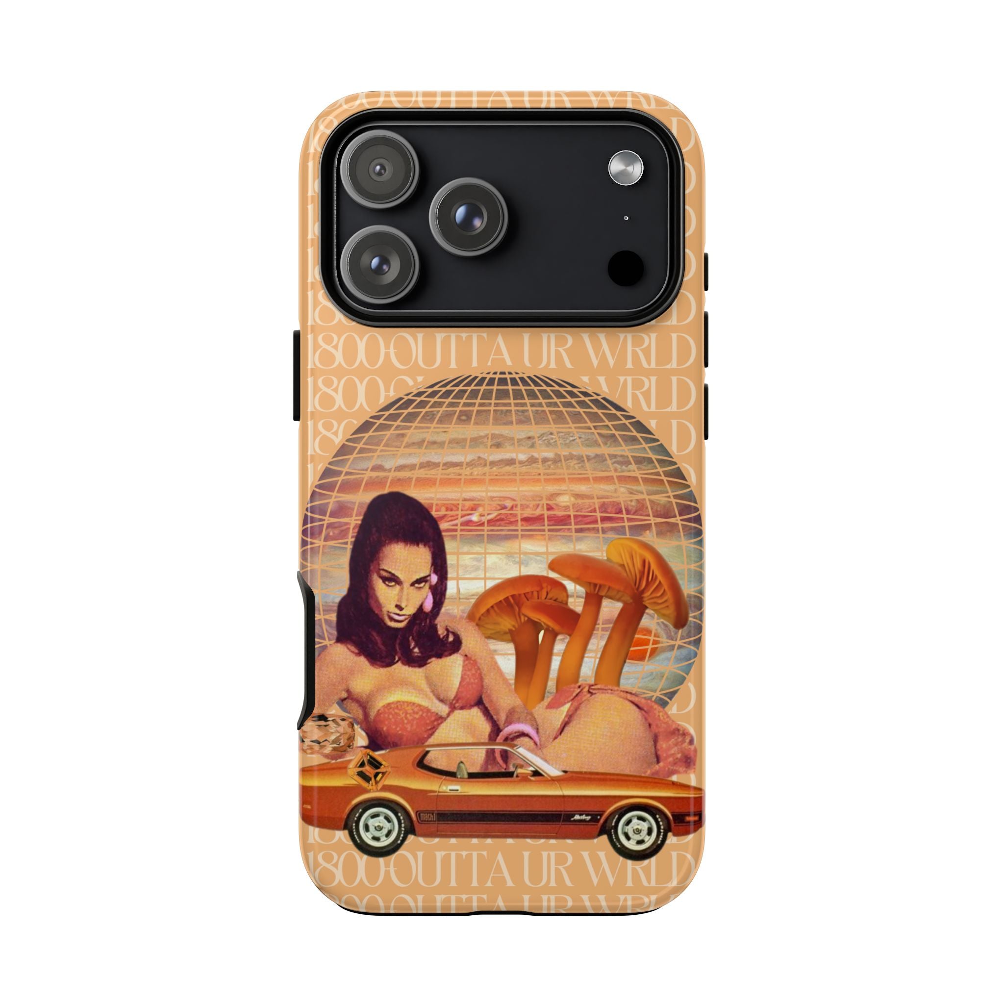 1800 - Outta Ur World | Collage Art Tough Phone Case - Tessa Anne Creative