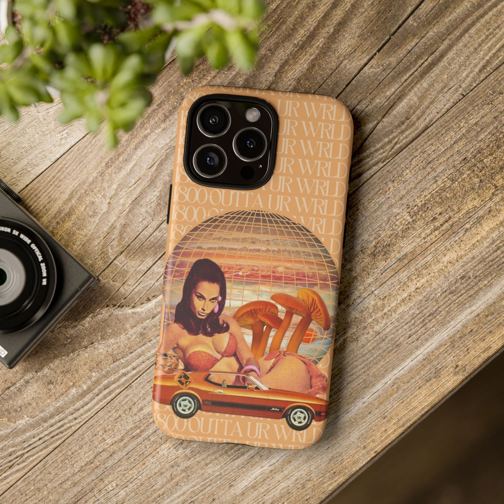 1800 - Outta Ur World | Collage Art Tough Phone Case - Tessa Anne Creative