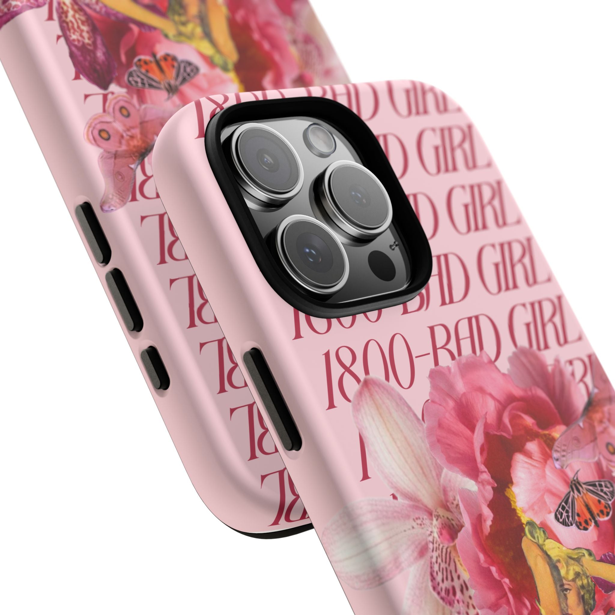 1800 - Bad Girl | Collage Art Tough Phone Case - Tessa Anne Creative