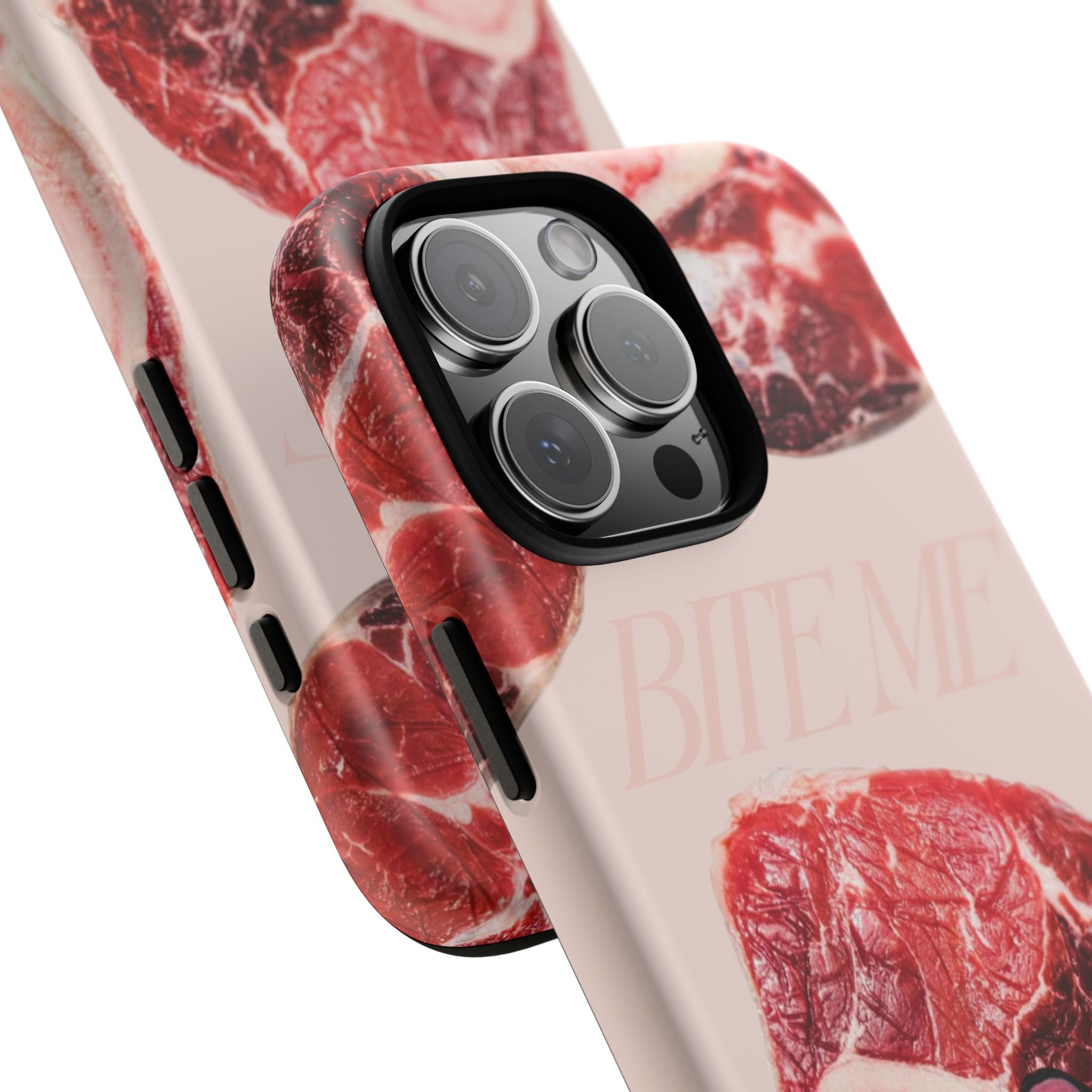 Bite Me | Collage Art Tough Phone Case - Tessa Anne Creative