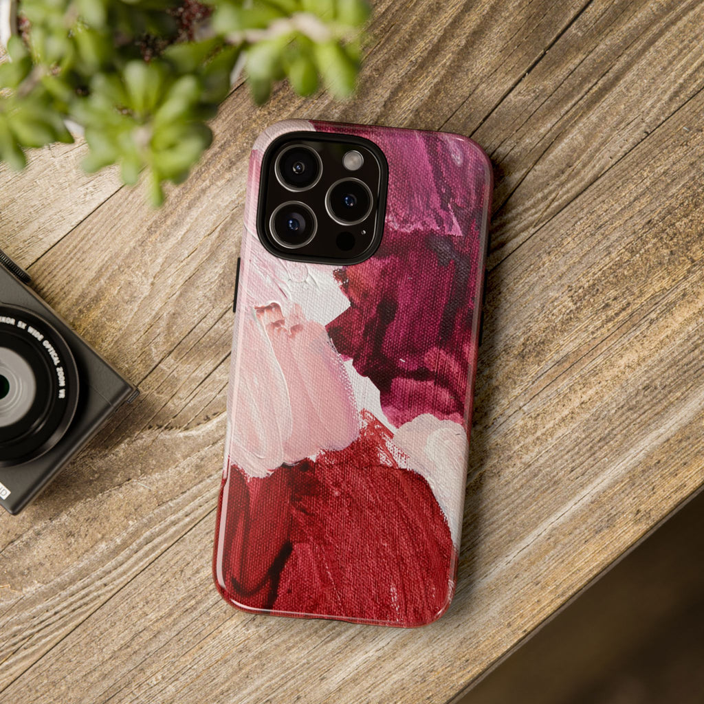Heartbreak High | Abstract Art Tough Phone Case - Tessa Anne Creative