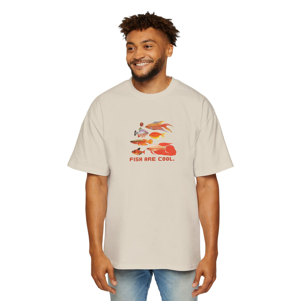 Fish Are Cool. | Oversized T-Shirt - Tessa Anne Creative