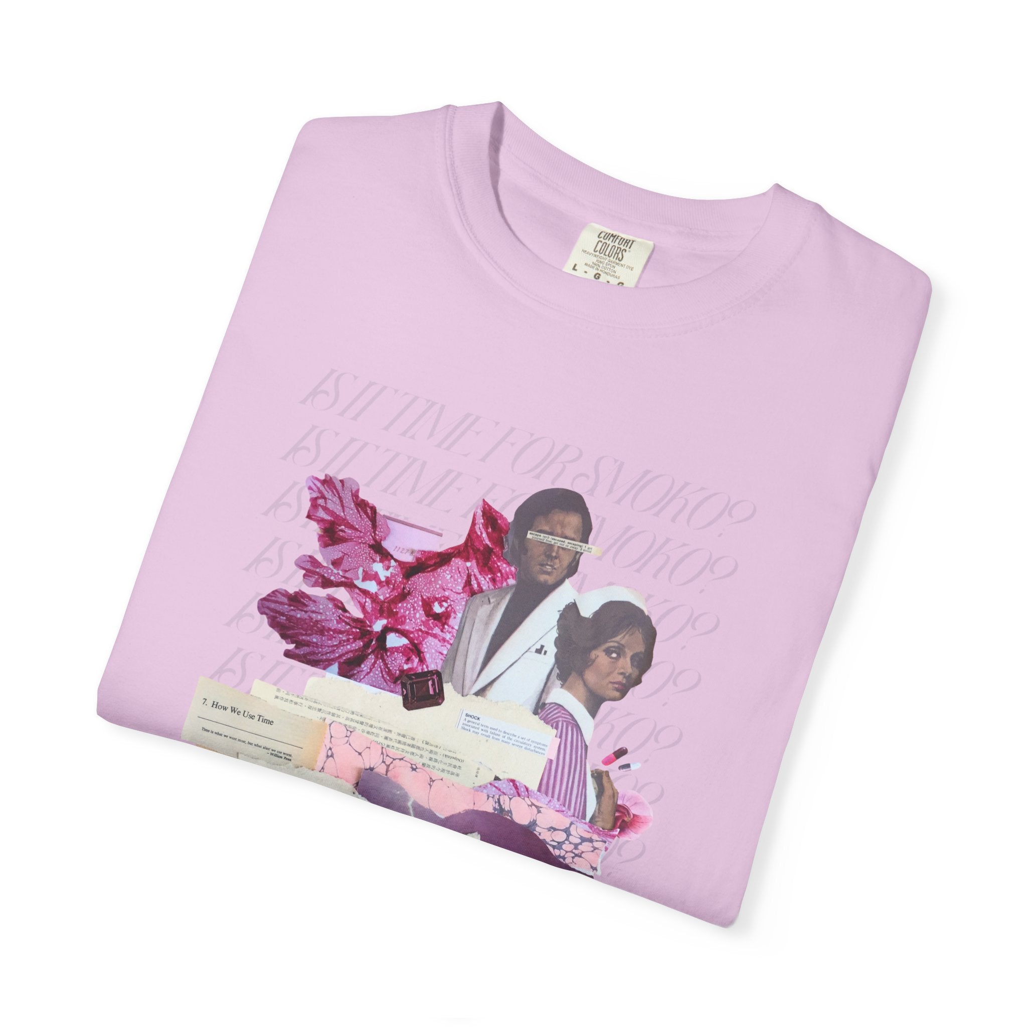 Is It Time For Smoko? | Unisex Garment - Dyed T-shirt - Tessa Anne Creative