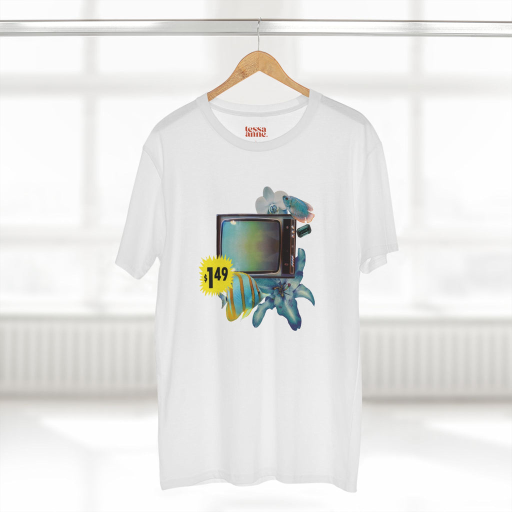 I Want My MTV | Vintage Style Collage Retro Graphic Adult T-Shirt - Tessa Anne Creative