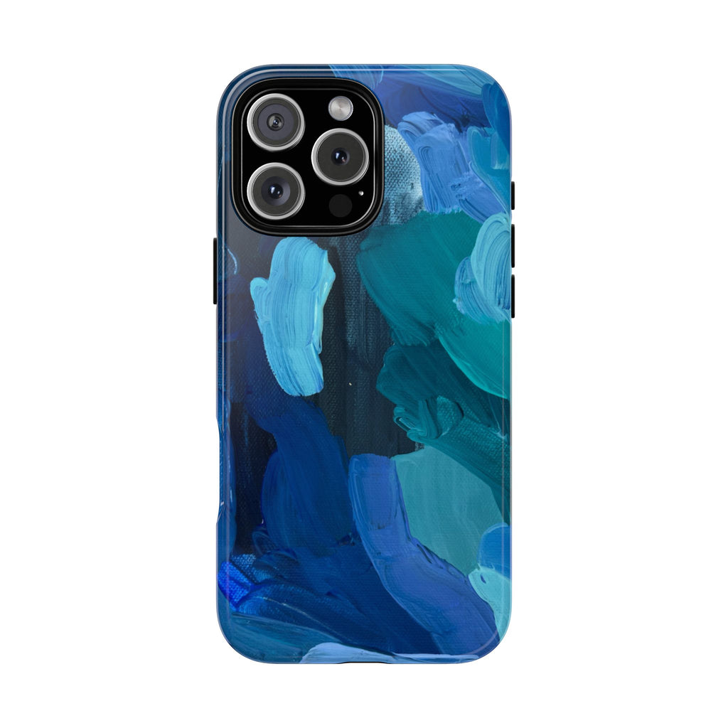 Ocean Days | Abstract Art Tough Phone Case - Tessa Anne Creative
