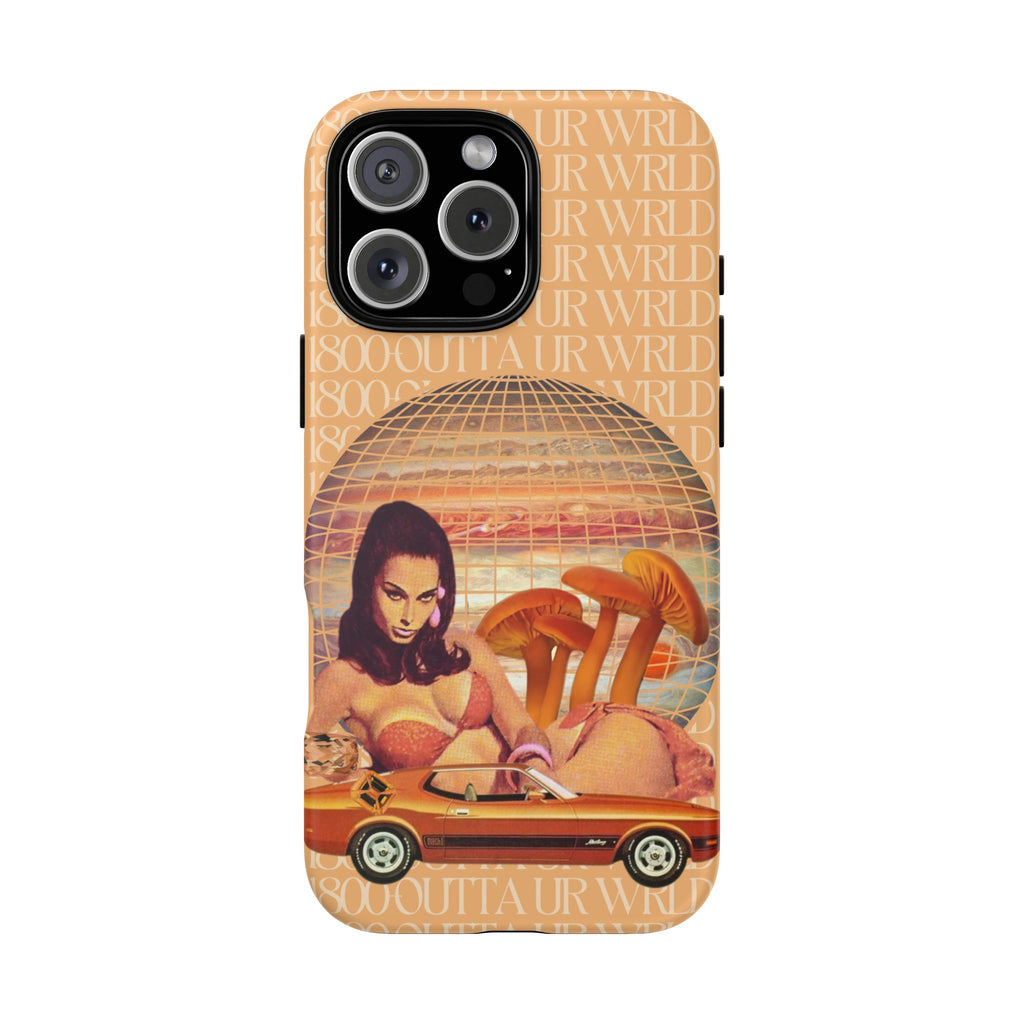 1800 - Outta Ur World | Collage Art Tough Phone Case - Tessa Anne Creative