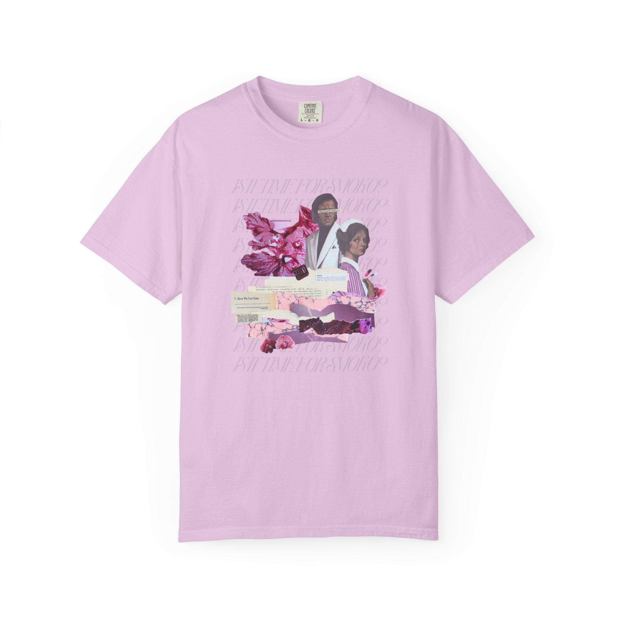 Is It Time For Smoko? | Unisex Garment - Dyed T-shirt - Tessa Anne Creative