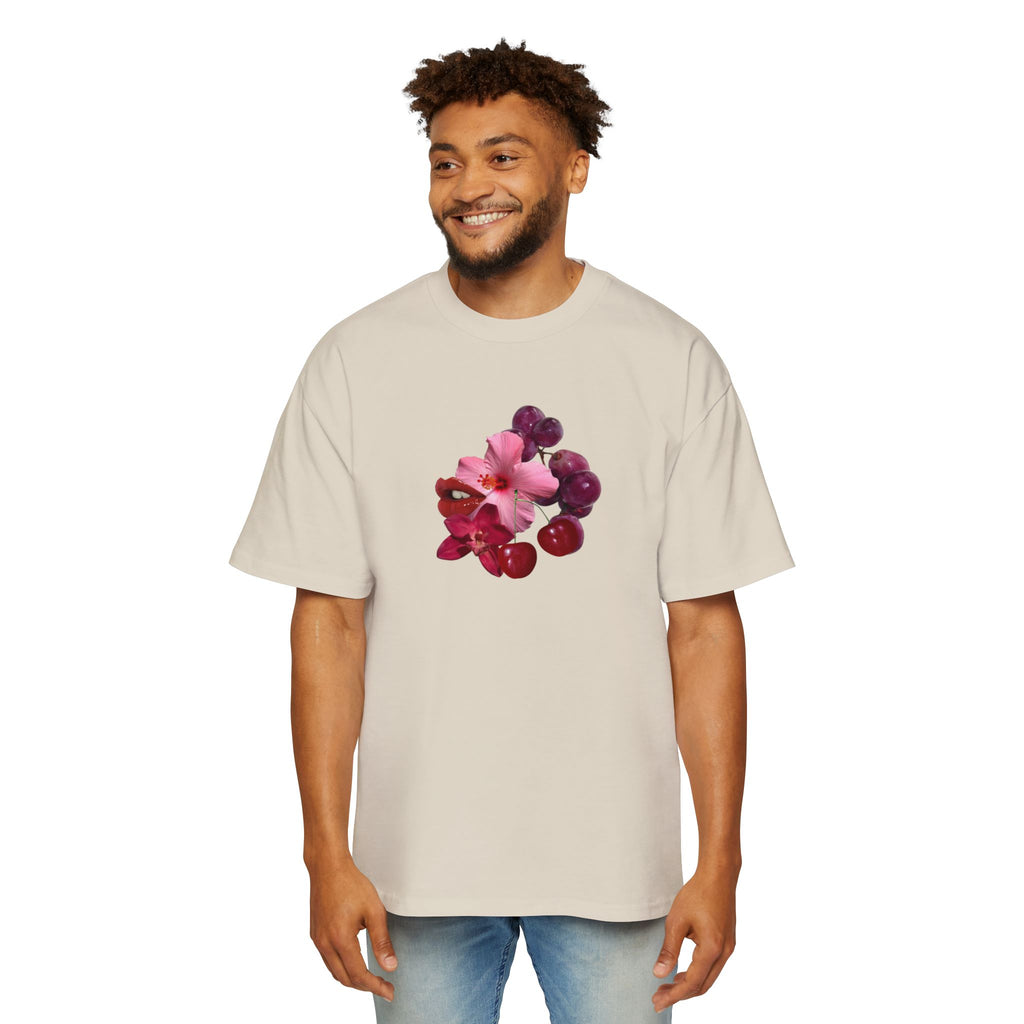 Cherry Lips | Oversized T-Shirt - Tessa Anne Creative