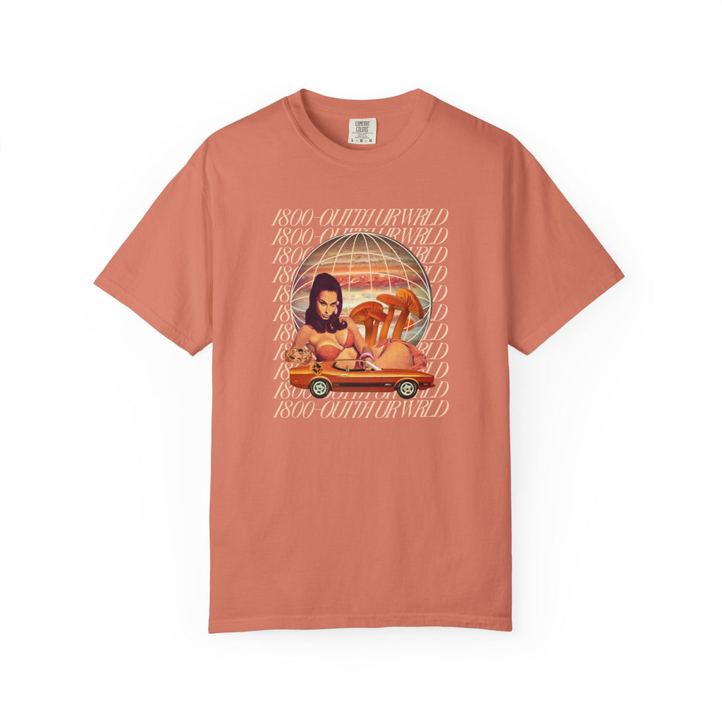 1800 - Outta Ur Wrld | Unisex Garment - Dyed T-shirt - Tessa Anne Creative