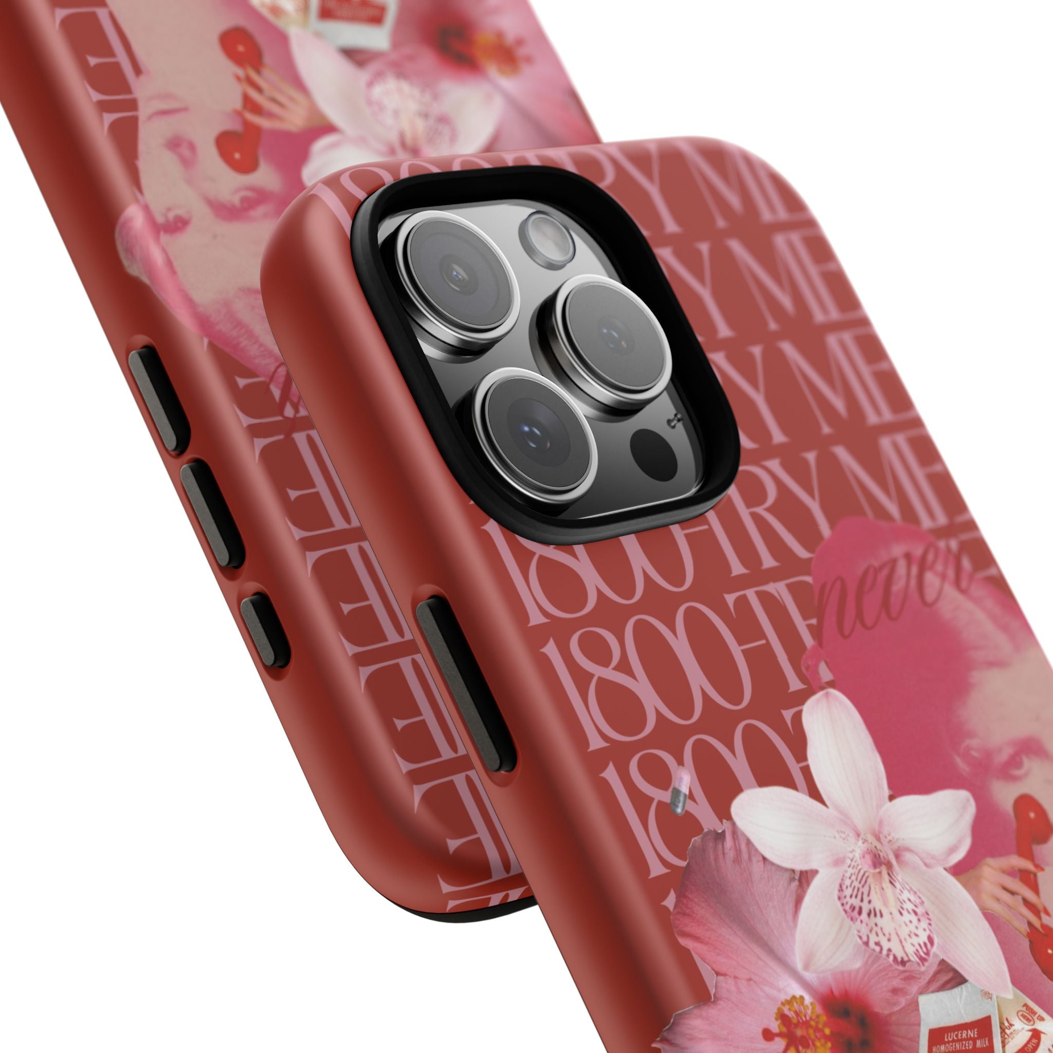 1800 - Try Me | Collage Art Tough Phone Case - Tessa Anne Creative