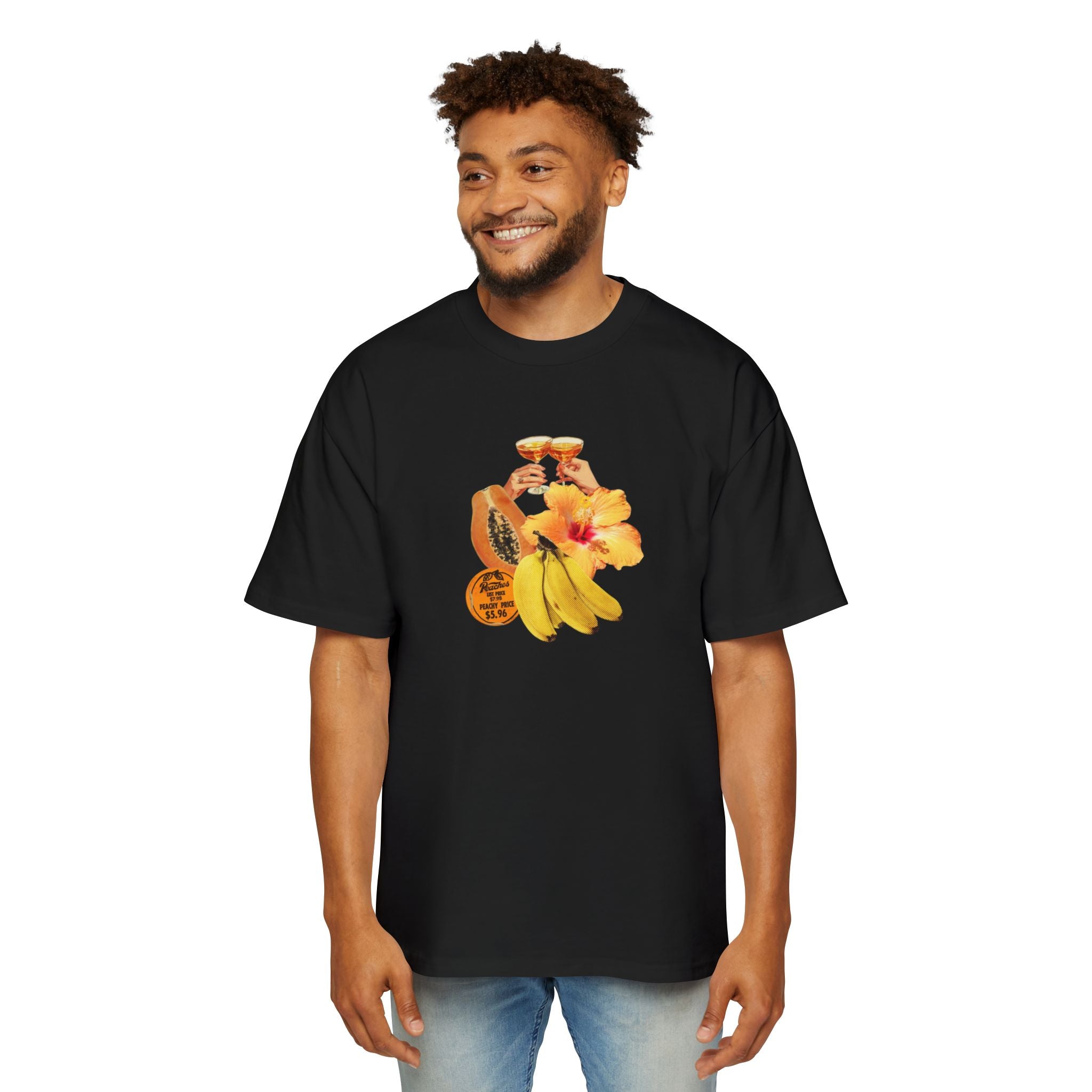 It's Pina Colada Time | Oversized T-Shirt - Tessa Anne Creative