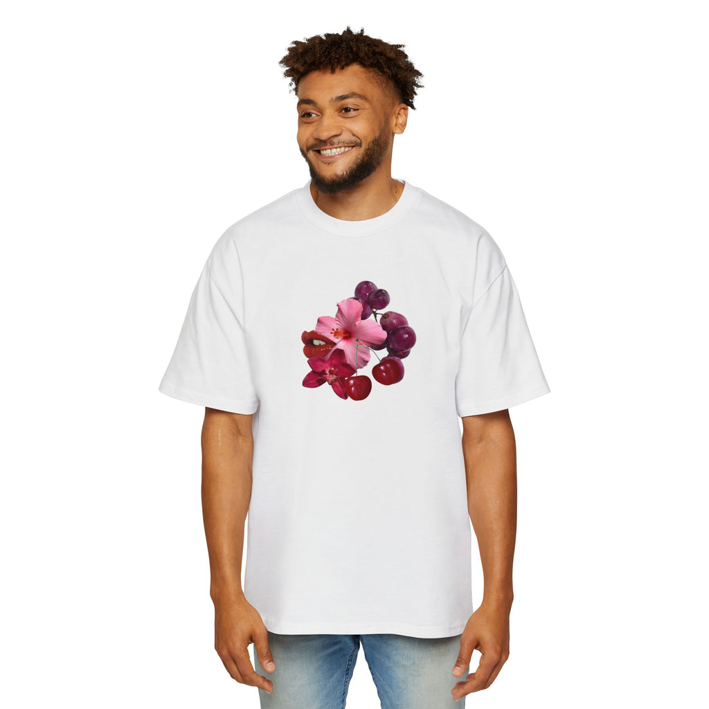 Cherry Lips | Oversized T-Shirt - Tessa Anne Creative