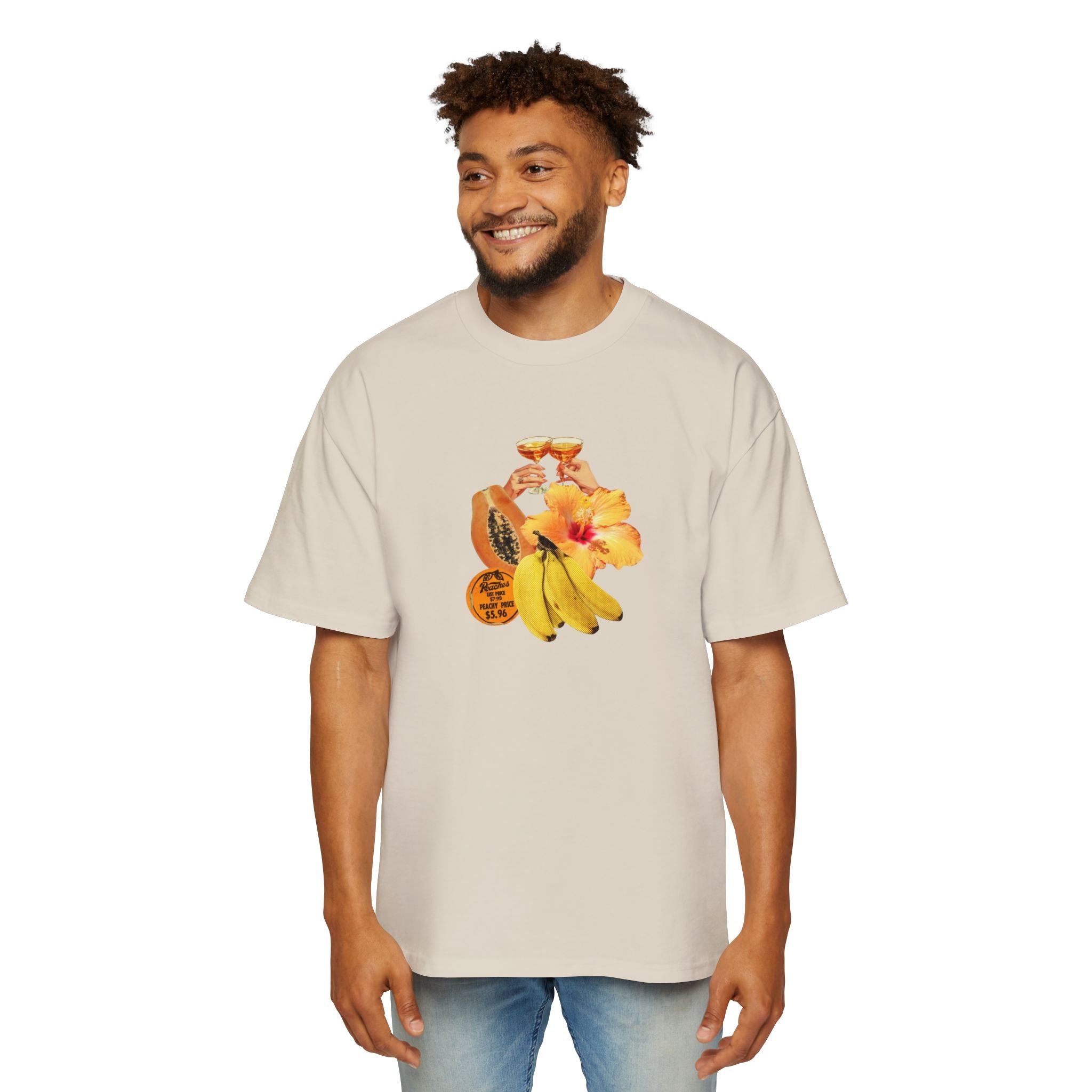 It's Pina Colada Time | Oversized T-Shirt - Tessa Anne Creative