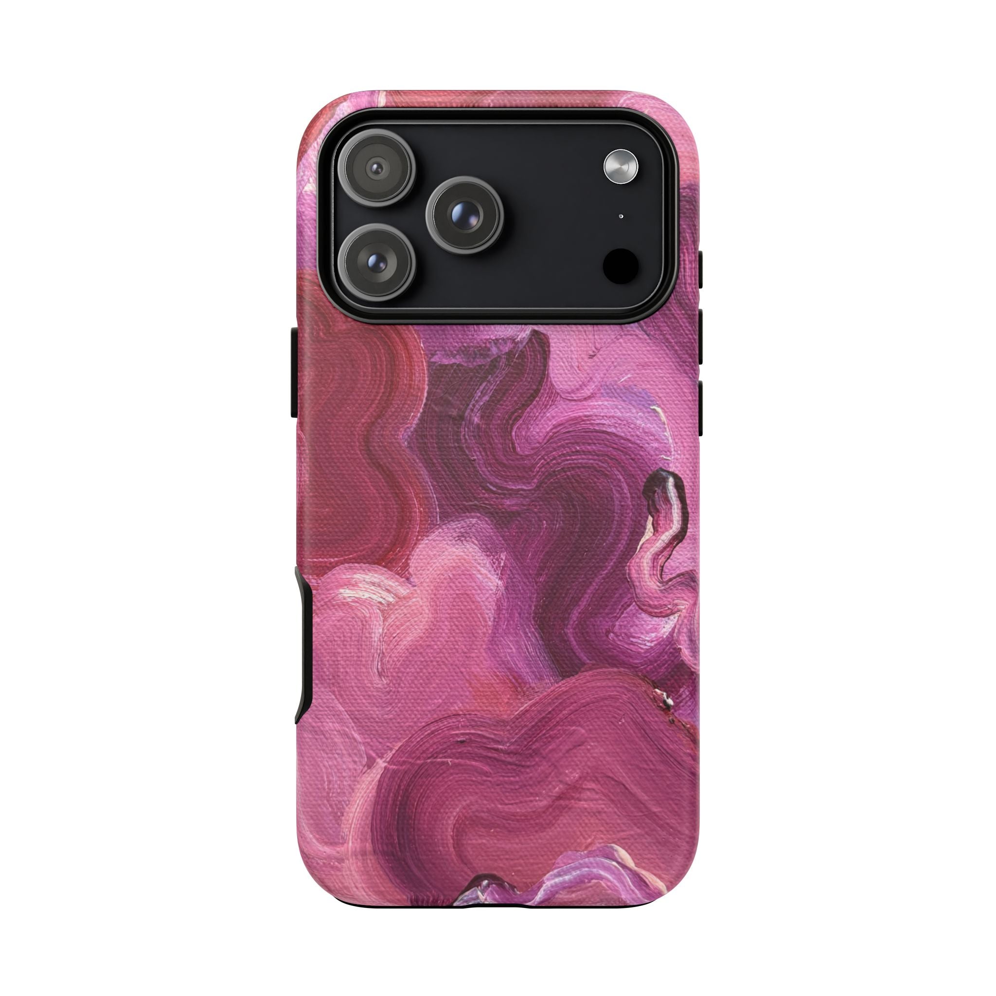 Velvet Bloom | Abstract Art Tough Phone Case - Tessa Anne Creative