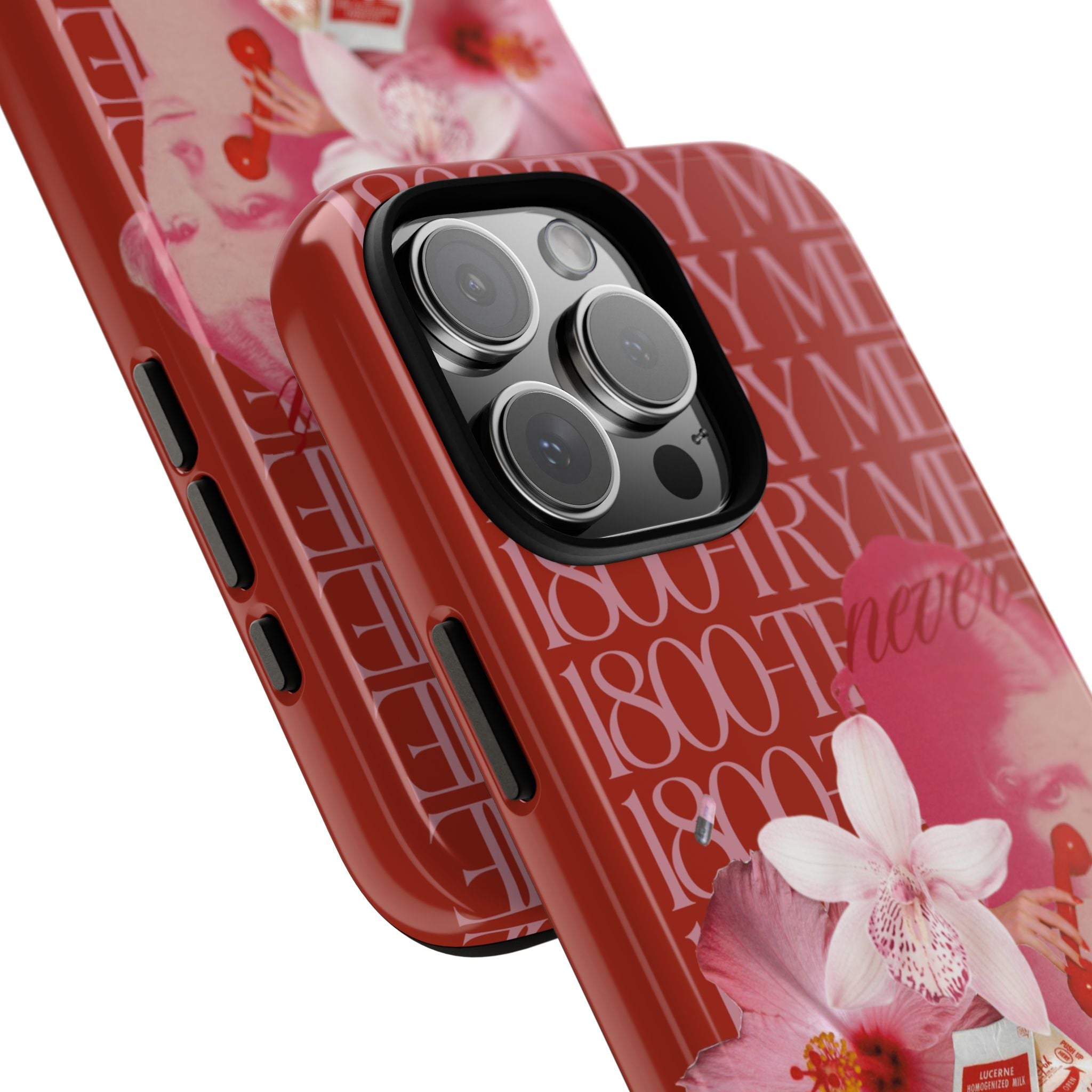 1800 - Try Me | Collage Art Tough Phone Case - Tessa Anne Creative
