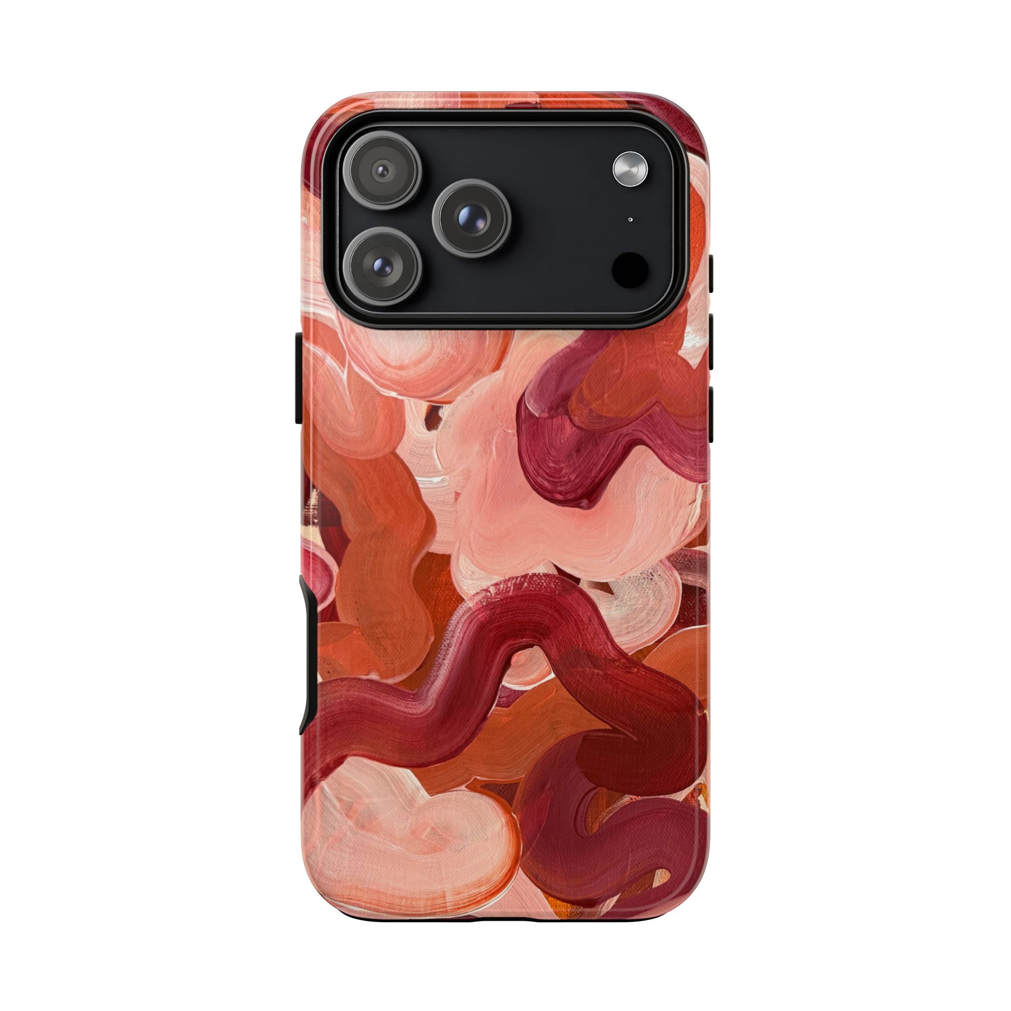 Slow Burn | Abstract Art Tough Phone Case - Tessa Anne Creative