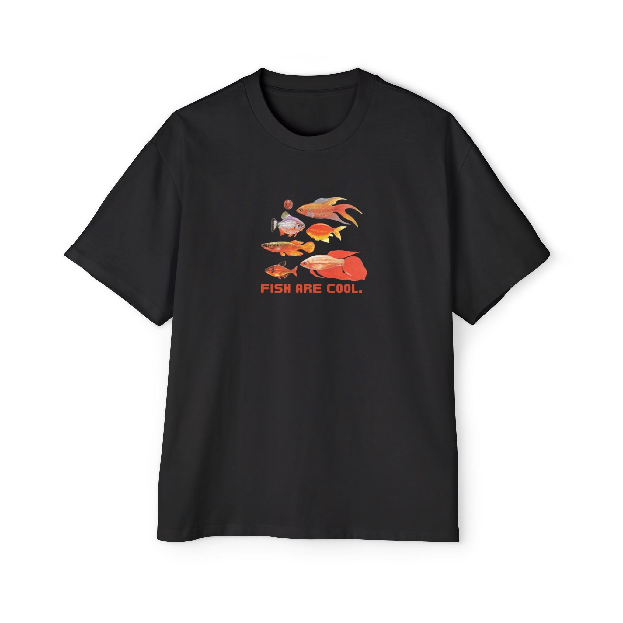 Fish Are Cool. | Oversized T-Shirt - Tessa Anne Creative