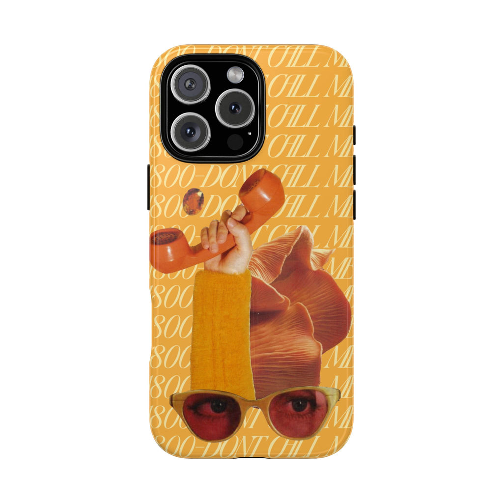 1800 - Don't Call Me | Collage Art Tough Phone Case - Tessa Anne Creative