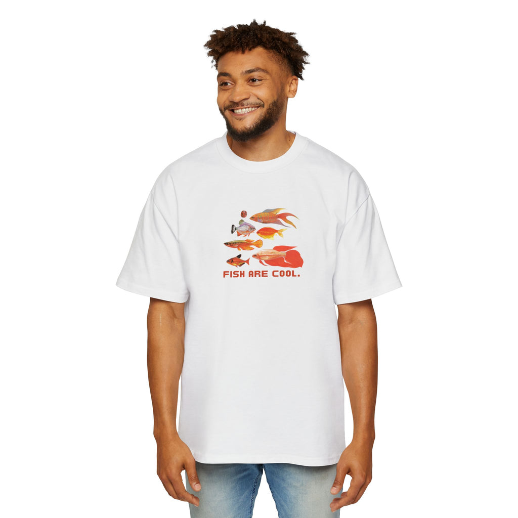 Fish Are Cool. | Oversized T-Shirt - Tessa Anne Creative
