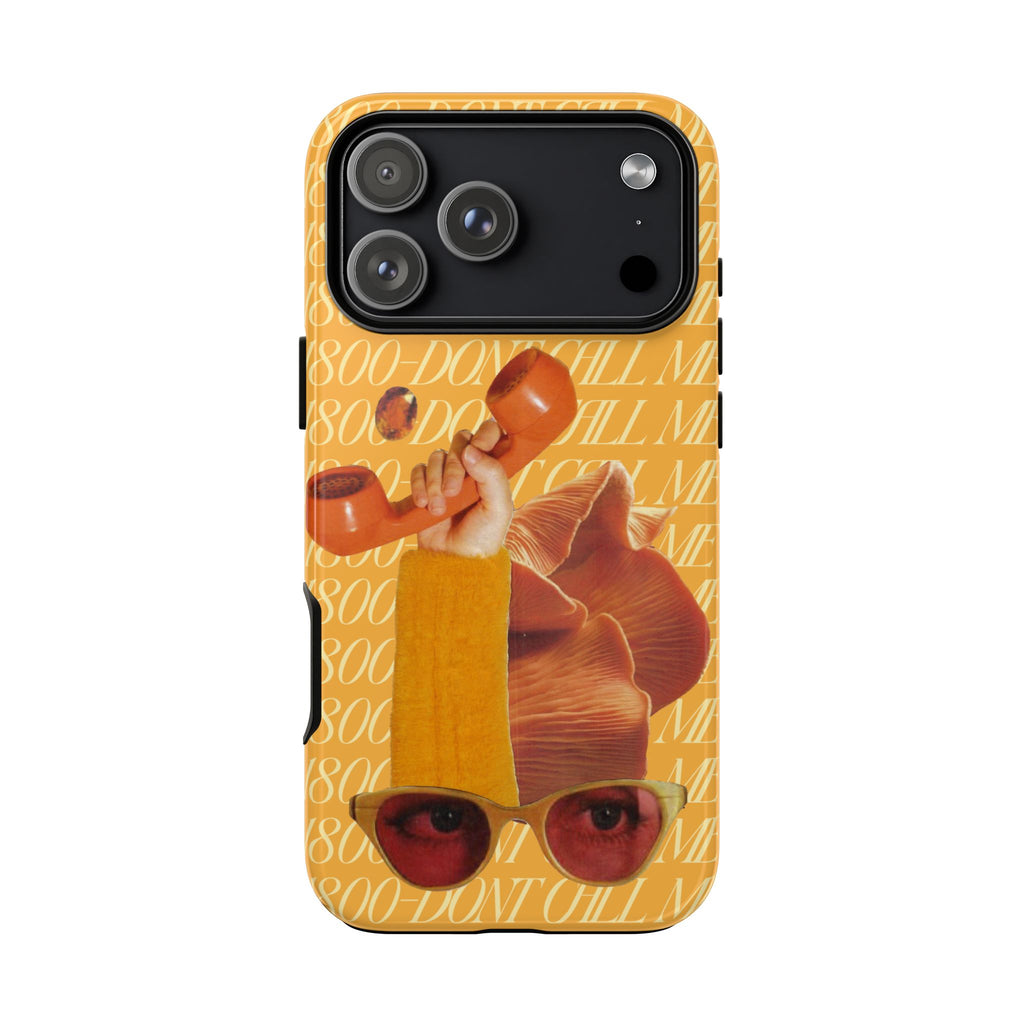 1800 - Don't Call Me | Collage Art Tough Phone Case - Tessa Anne Creative
