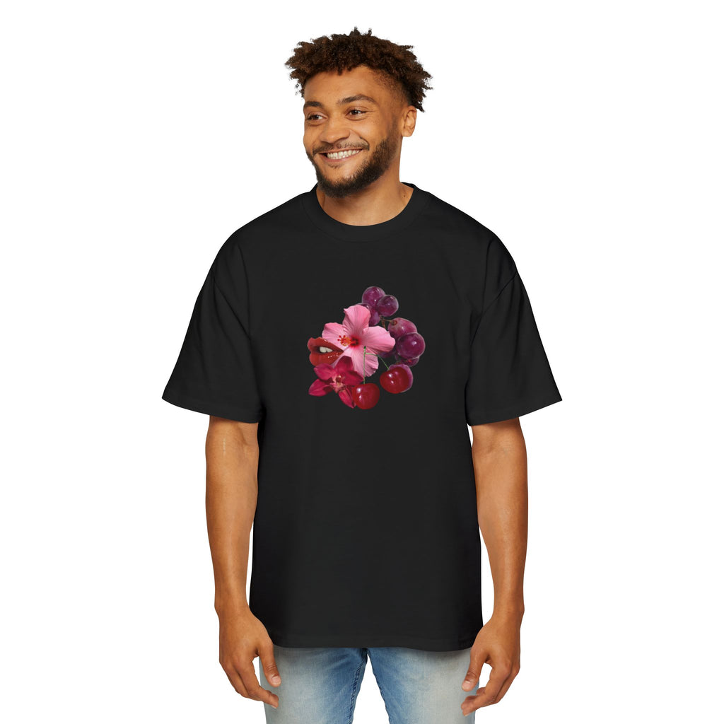 Cherry Lips | Oversized T-Shirt - Tessa Anne Creative