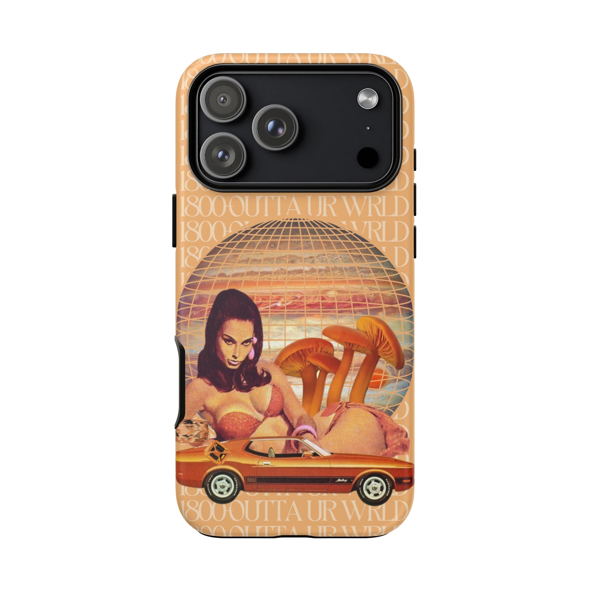 1800 - Outta Ur World | Collage Art Tough Phone Case - Tessa Anne Creative