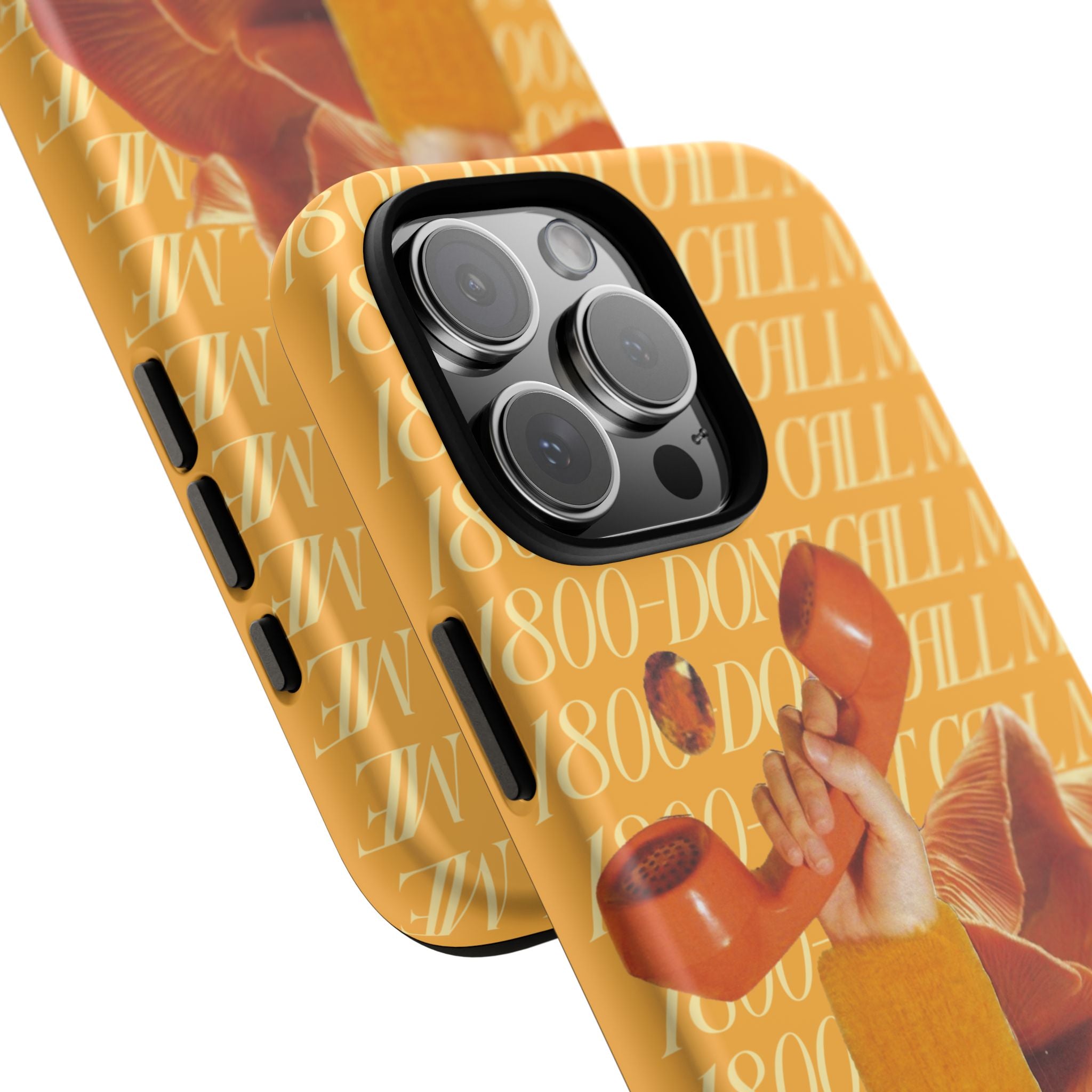 1800 - Don't Call Me | Collage Art Tough Phone Case - Tessa Anne Creative