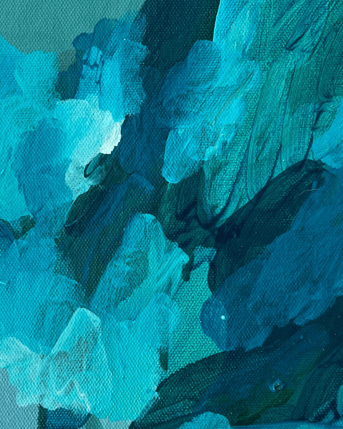 Tidal River | A4 Abstract Fine Art Print - Tessa Anne Creative
